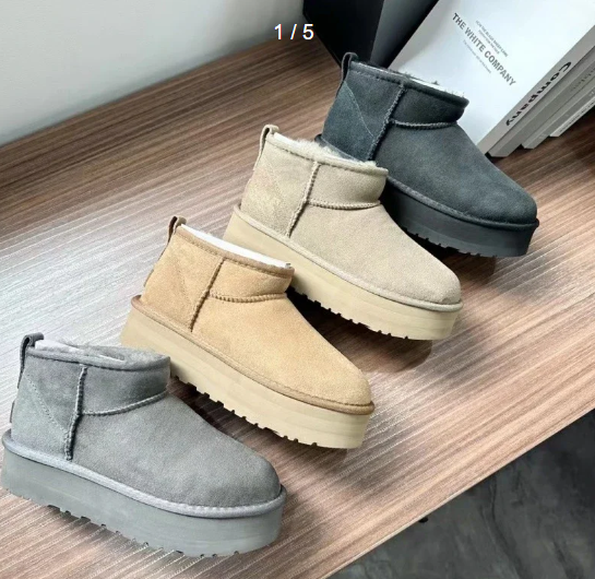 UGG Sheepskin Boots 3cm Sole