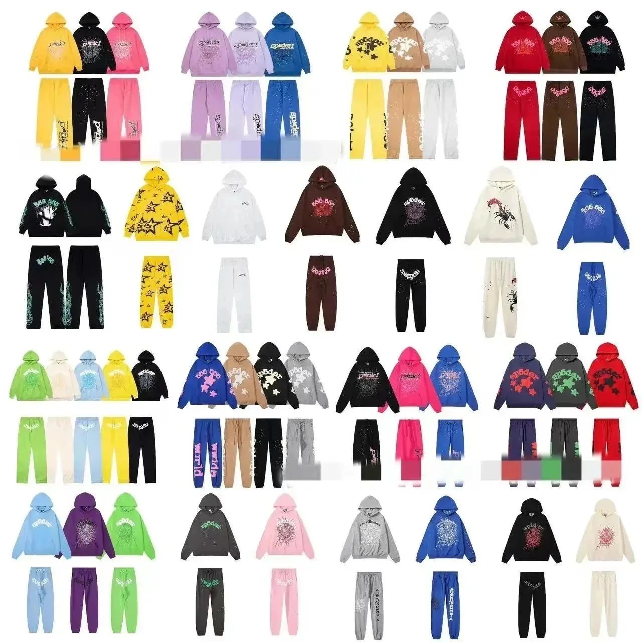 Sp5der Track Suit